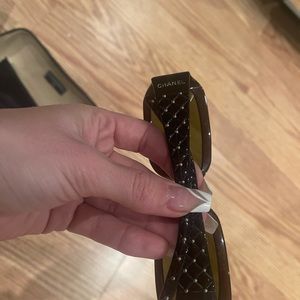 Chanel studded sunglasses (authentic with box and receipt)